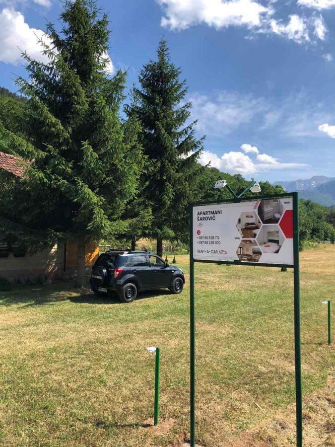 Apartmani Sarovic Tjentiste Dış mekan fotoğraf